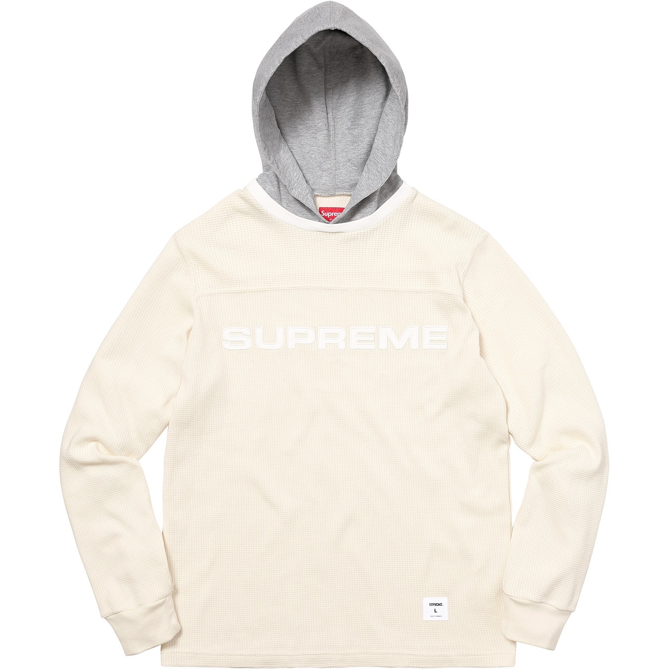 Hooded Waffle Ringer view 6